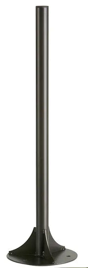 Poteau centré sur platine à fixer pour 1 ou 2 support sac Collec