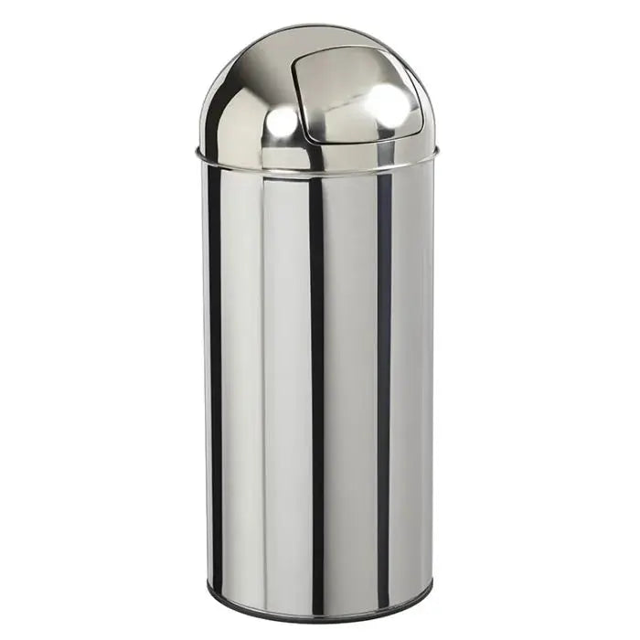 Poubelle push 45 Litres à trappe Rossignol