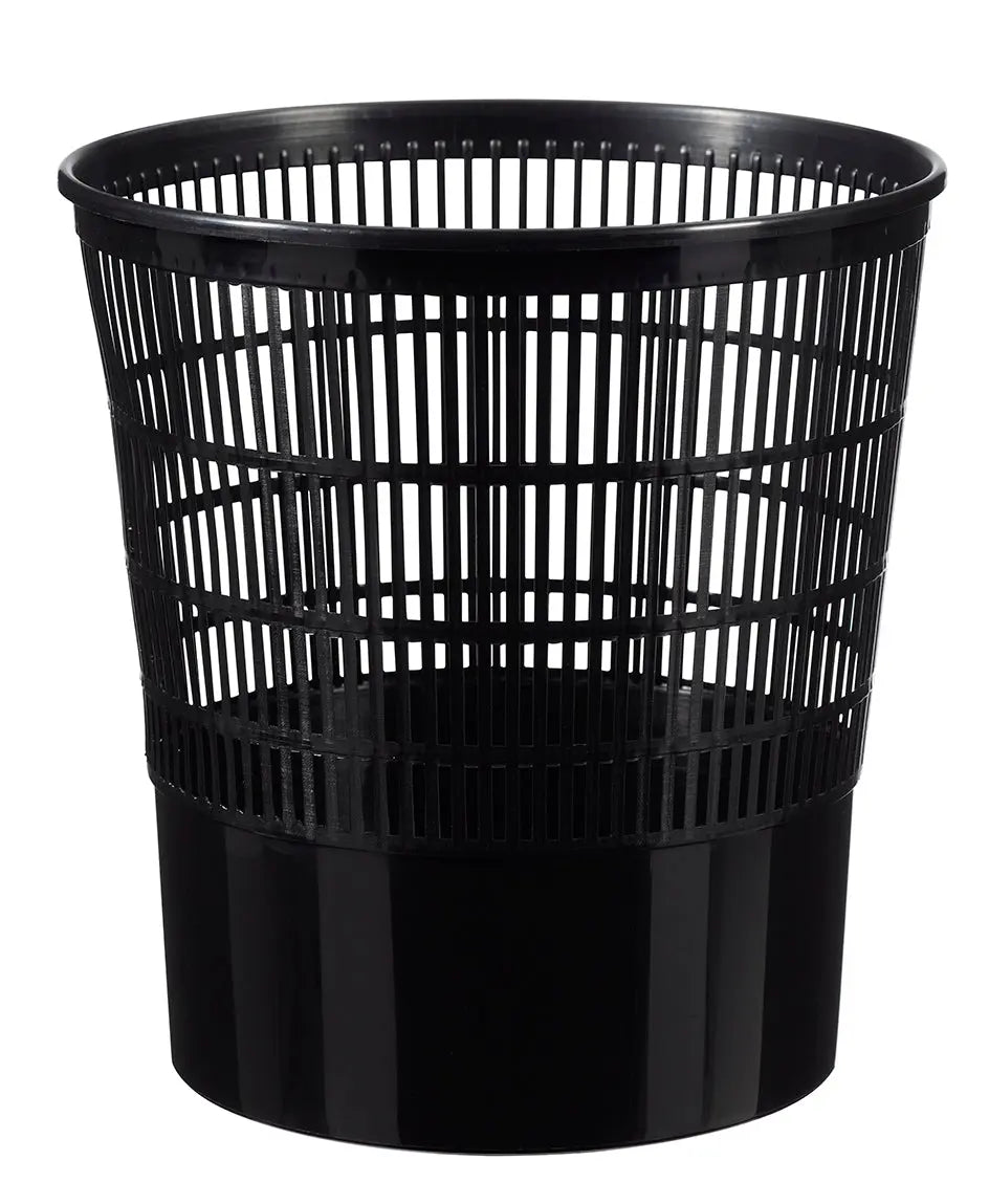 CAP Lot de 20 corbeilles à papier 16L Noir Rossignol