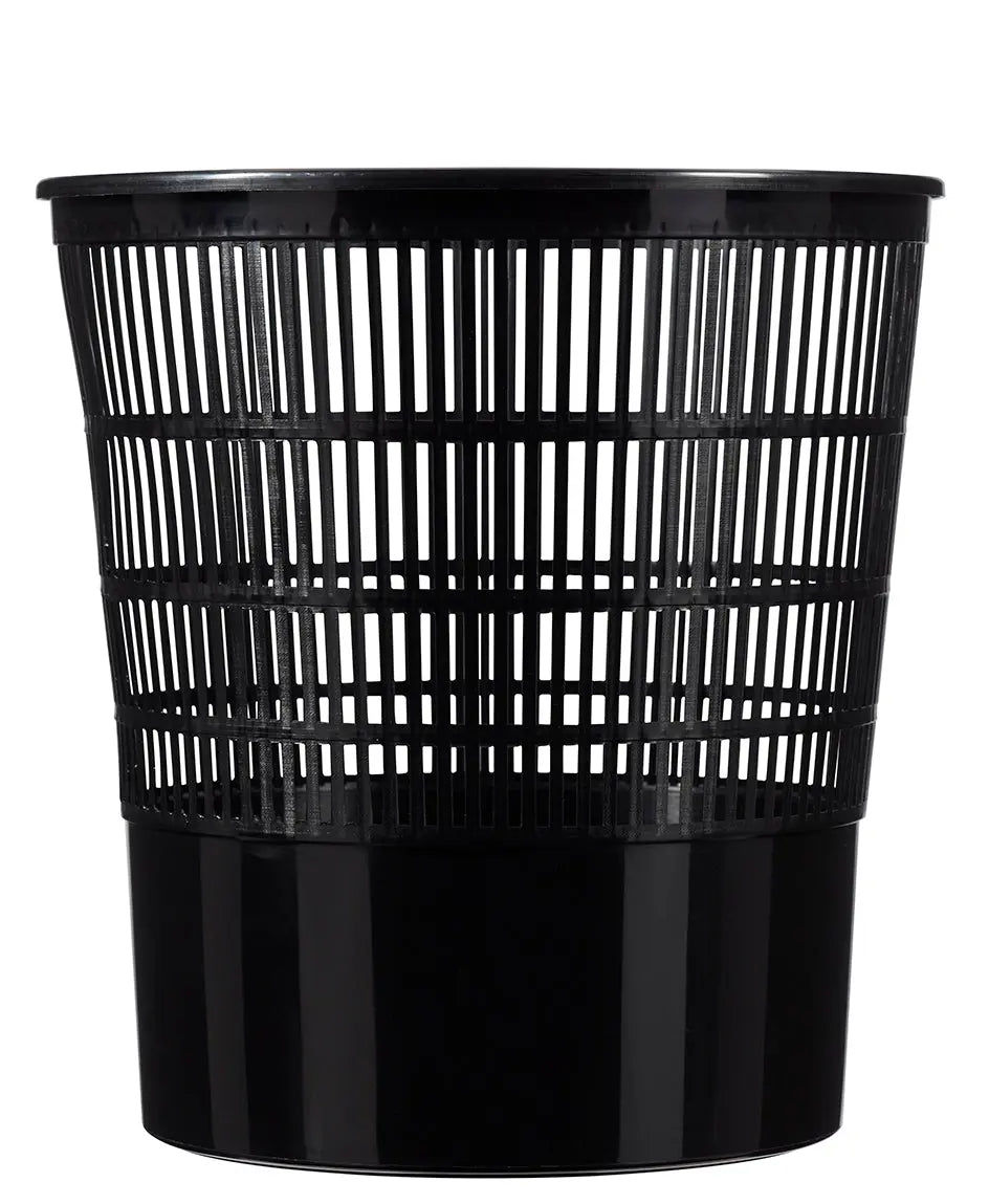 CAP Lot de 20 corbeilles à papier 16L Noir Rossignol