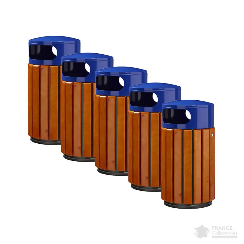 Corbeille bois basic Zeno 40 ou 60 litres