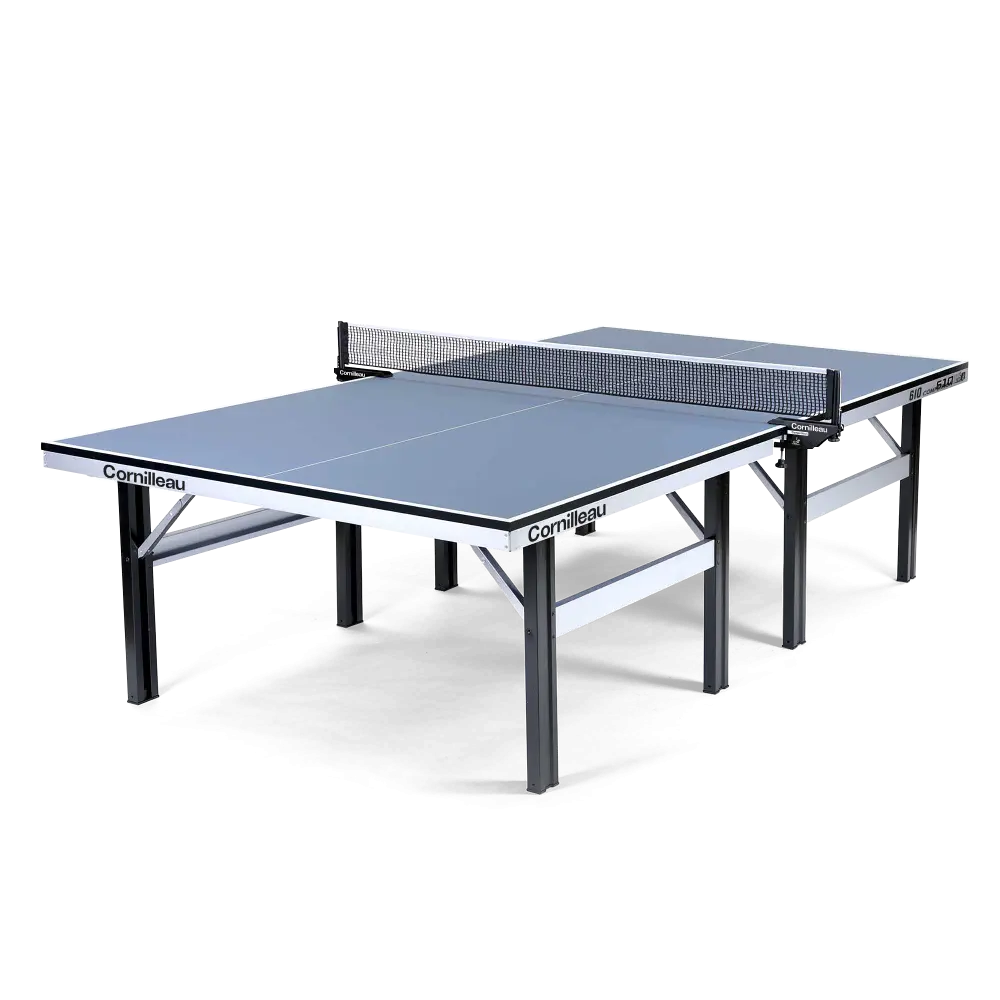 Cornilleau 610 ITTF, table de ping-pong de compétition d'intérieur au plateau bleu