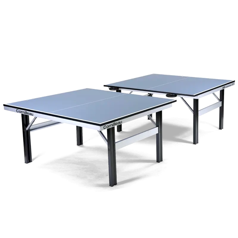 Vue de la table de compétition Cornilleau 610 ITTF pour gymnase