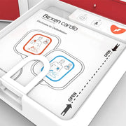 Électrodes de rechange Pad Pak Farmor pré-connectées pour défibrillateur Reanibex 100, usage adulte et enfant