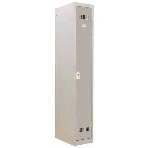 Vestiaire du personnel 1 case, porte taupe basalte, moraillon porte-cadenas