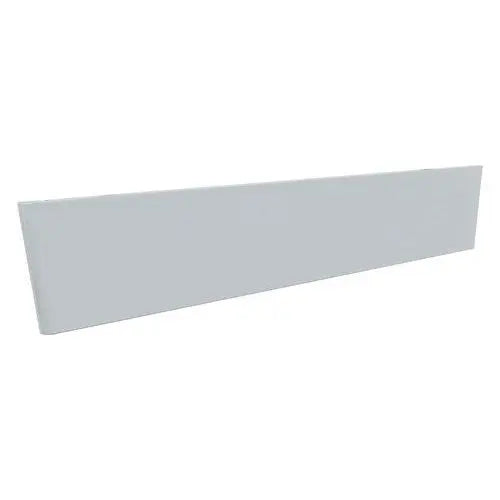 Cache-câbles de bureau 180 cm en tôle d'acier aluminium RAL 9006