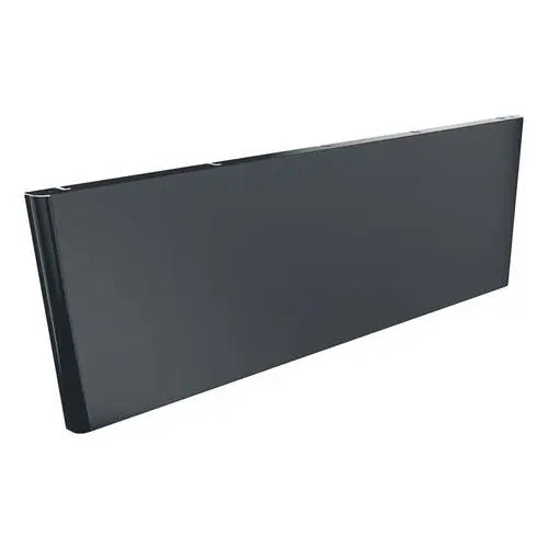 Voile de fond métal 120 cm hauteur 24 cm, finition anthracite RAL 7016