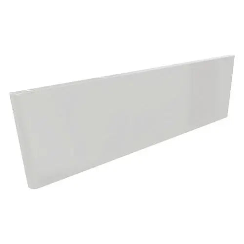 Panneau de façade de bureau 140 cm coloris blanc RAL 9010, masque les câbles
