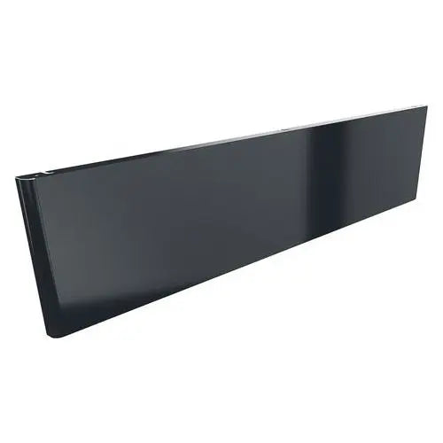 Cache-câbles de bureau 160 cm en tôle d'acier anthracite RAL 7016