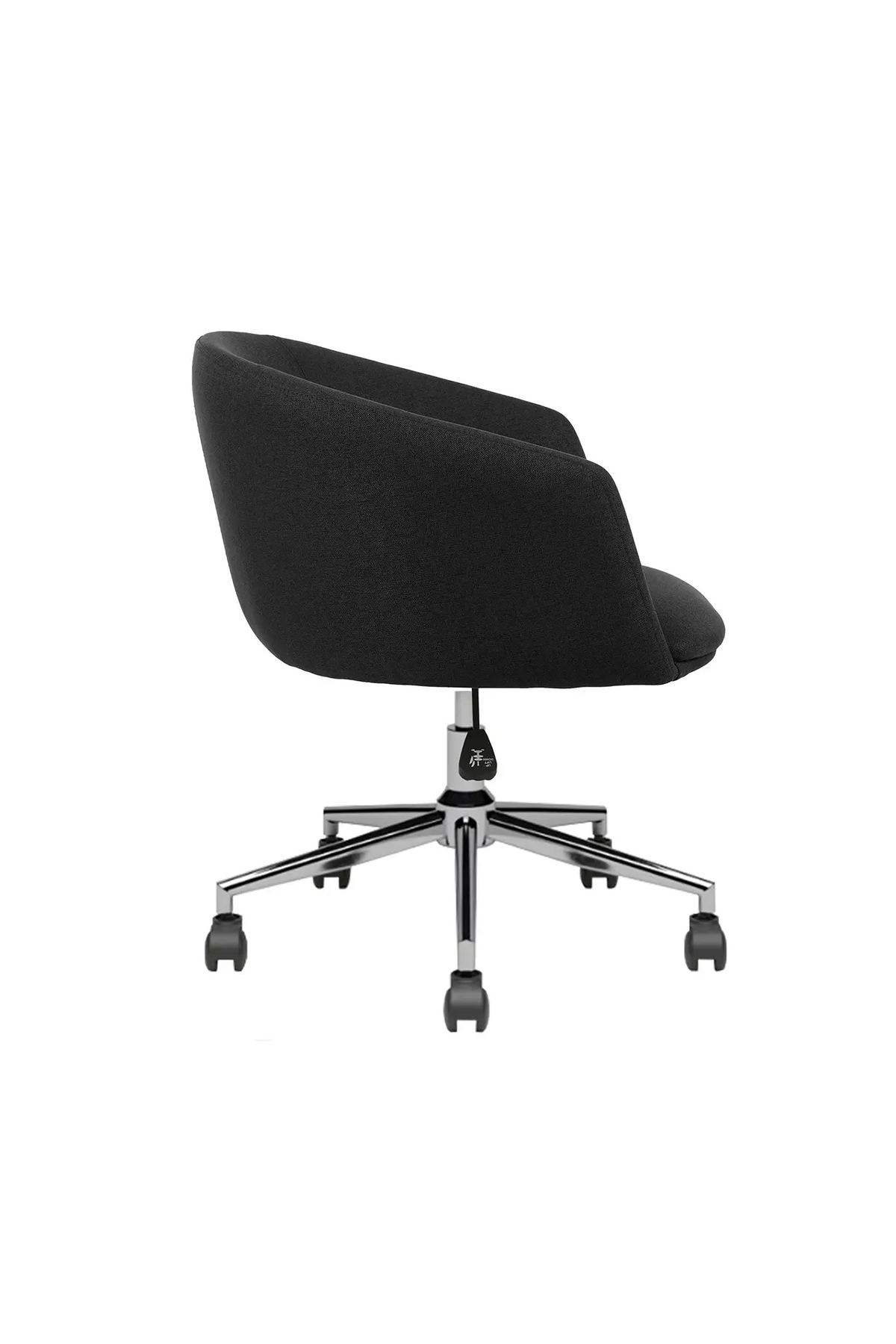 Fauteuil Arco pied roulettes chromé, vue de détail 2