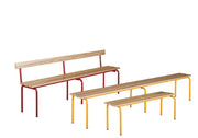 Banc acier bois cyrano 2.00 m - France Collectivités