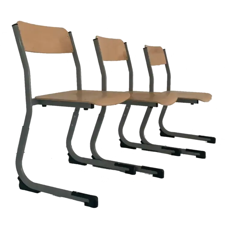 Chaise élève réglable en 3 hauteurs 38, 43 et 46 cm