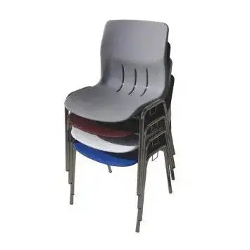 Chaise empilable Kaline à coque polypropylène - France Collectivités