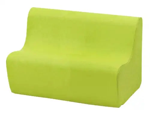 Banquette mousse 2 places pour grande section, assise 32 cm