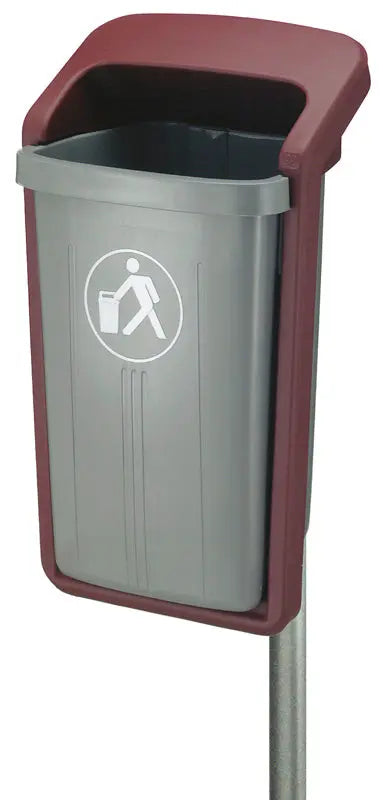 Corbeille plastique élégant 50 litres france collectivités