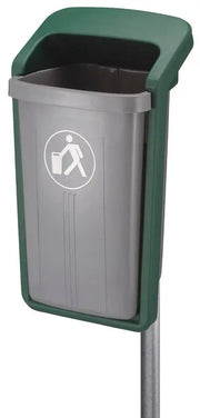 Corbeille plastique élégant 50 litres france collectivités