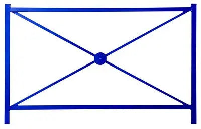 Barrière de ville Châtelet L110 ou L150 cm H105 cm pour sécurisation des espaces publics