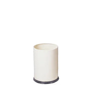 Corbeille à papier métal 12 L blanche Getsi, socle plastique, Medial International – France Collectivités