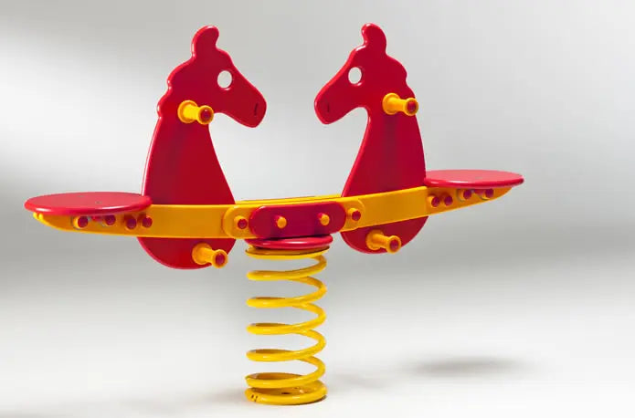 Jeu sur ressort 2 places cheval france collectivités