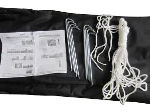 Abri stand parapluie M2 classé au feu france collectivités