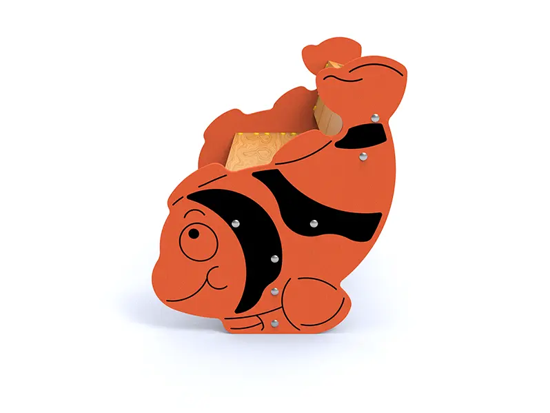Banc enfant Poisson Tropi pour crèche et école maternelle