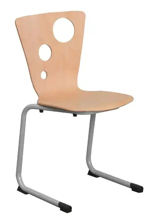 Chaise primaire luge décor Oxygène, empilable