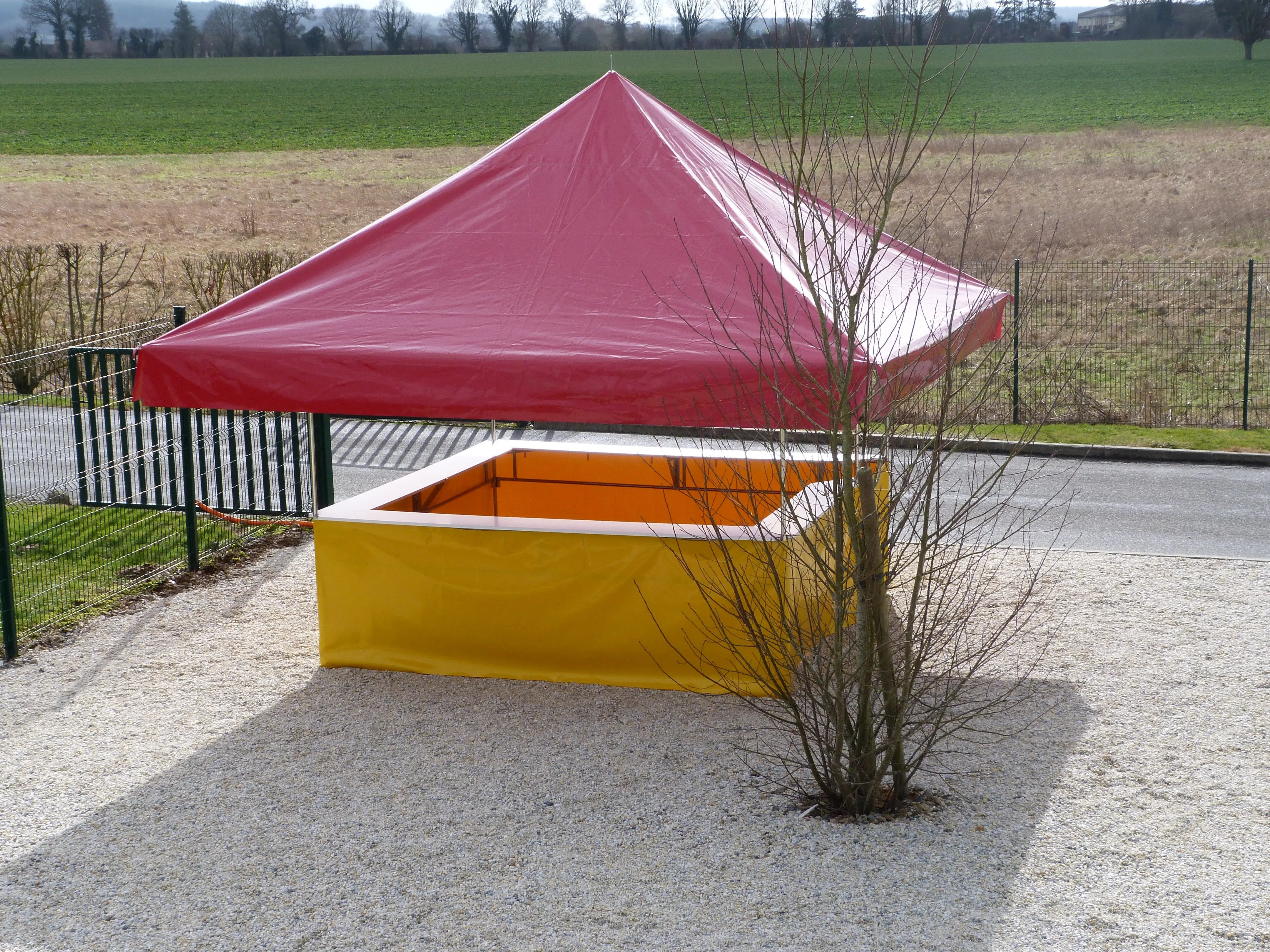 Stand buvette 4.50 x 4.50 m france collectivités