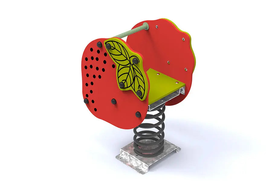 Détail des poignées et de l'assise du jeu fraise