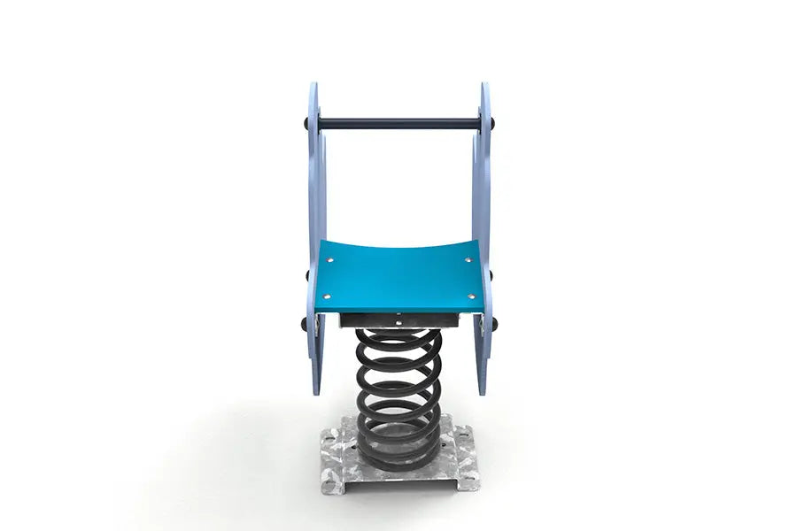 Assise et poignées du jeu sur ressort bateau