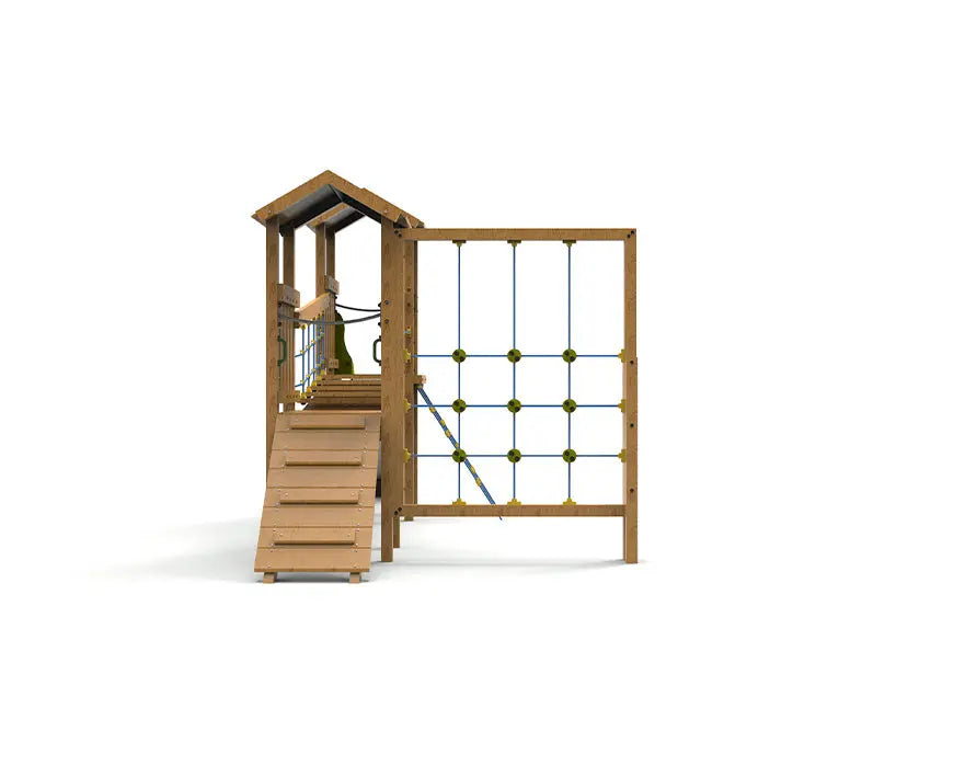Échelle oscillante inclinée de la structure Selaya