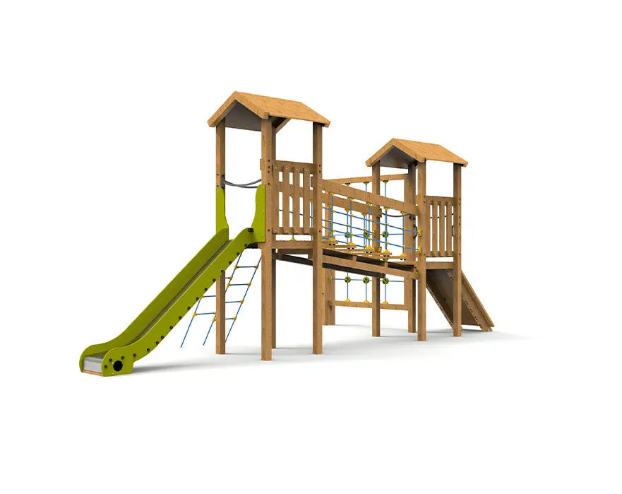 Rampe d'accès de la structure de jeux Selaya