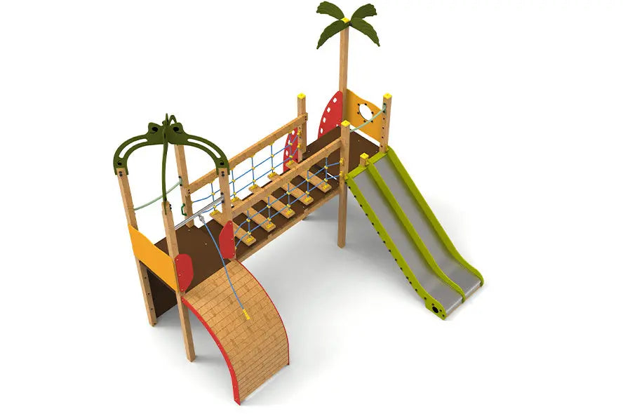 Aire de jeux Caraïbes pour école et accueil de loisirs