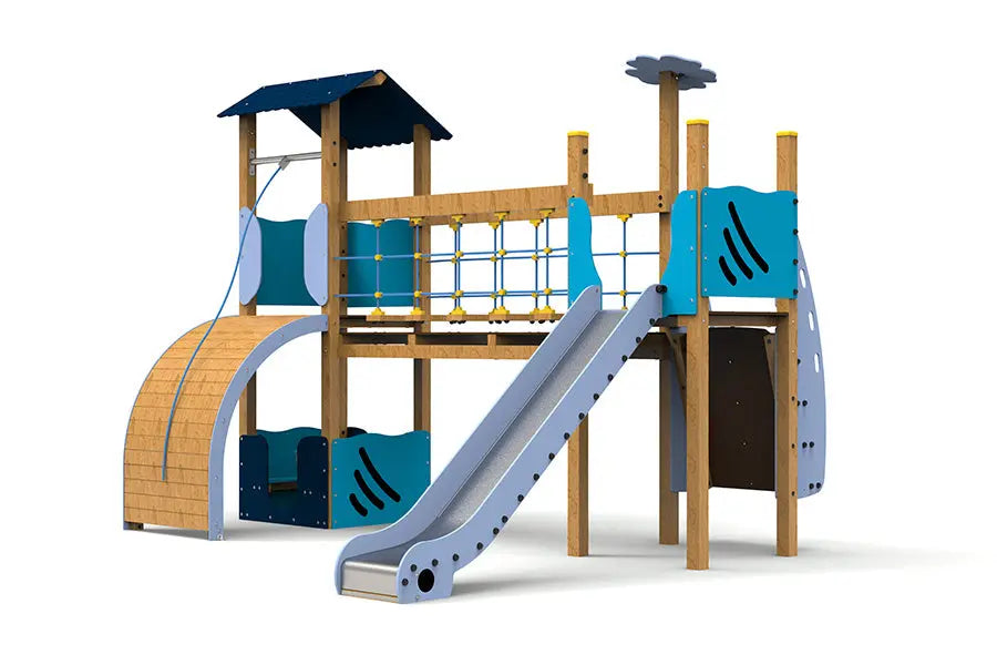 Toboggan de l'aire de jeux Campoo