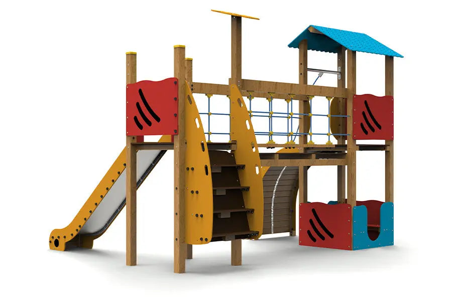 Aire de jeux Campoo pour école et accueil de loisirs