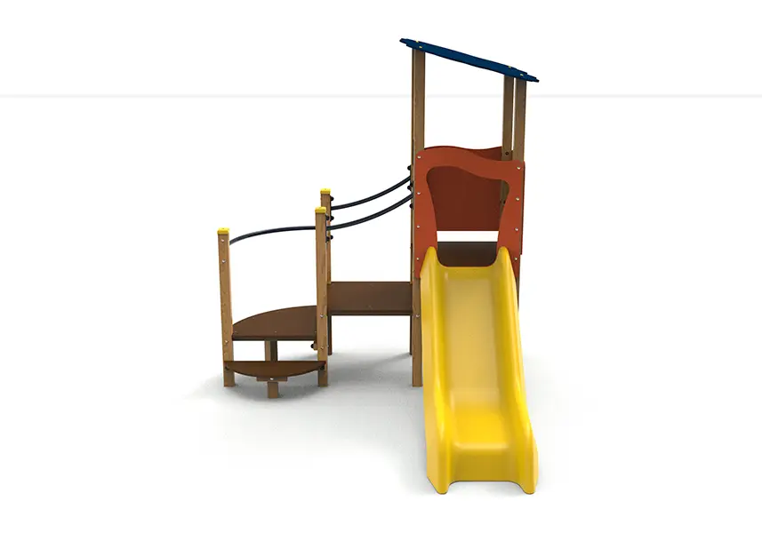 Structure multi-jeux compacte Nansa pour crèche