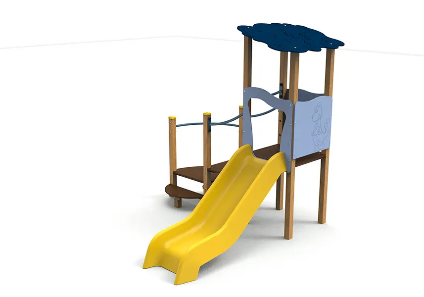 Aire de jeux Nansa vue de côté