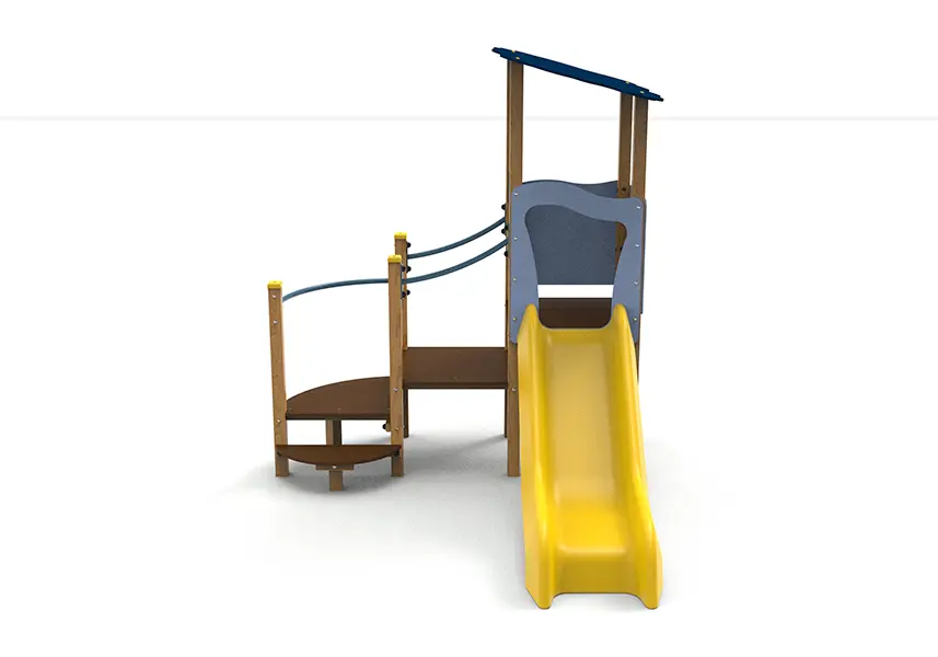 Structure de jeux Nansa pour square municipal