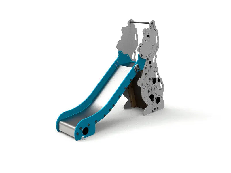 Toboggan Dragon pour aire de jeux enfants de 1 à 6 ans, plateforme 0,90 m