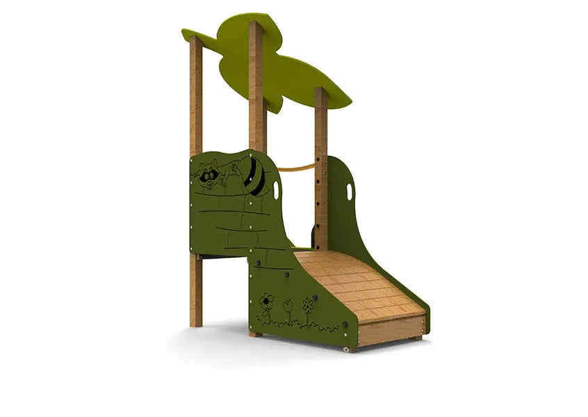 Aire de jeux petite enfance en bois autoclave