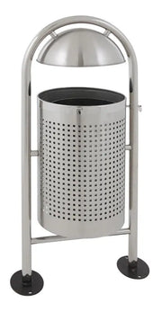 Poubelle 27 litres ronde anti-pluie france collectivités