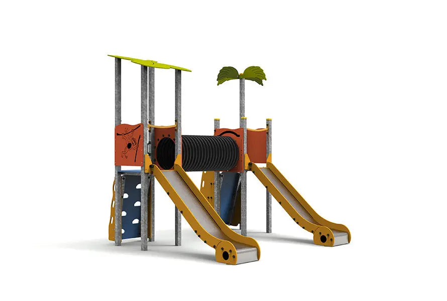 Toboggan de la structure Tropical 2