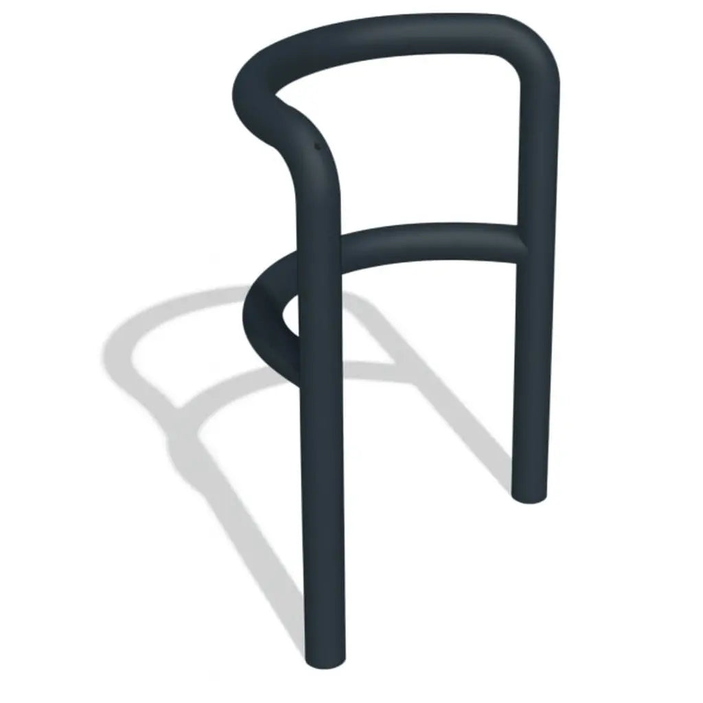 Demi-étrier rond thermolaqué couleur RAL, protection arrondie Imexel
