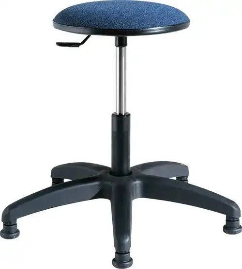 Tabouret ergonomique bas sur roulettes pour ATSEM et enseignant de maternelle