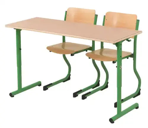 Salle de classe équipée de chaises scolaires réglables en hauteur