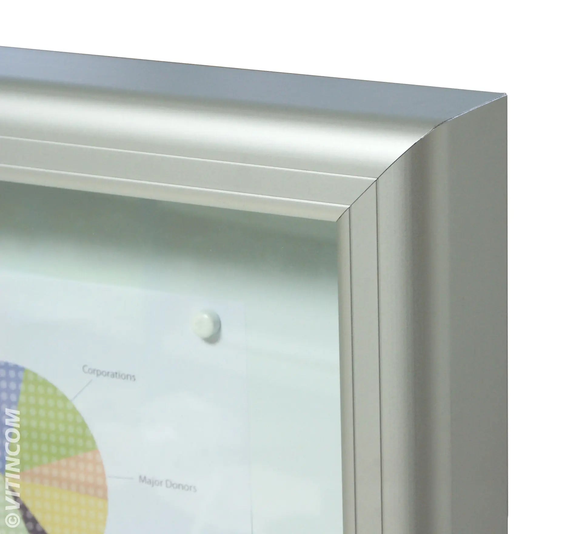 Vitrine Classique levante murale ou sur poteaux Procity