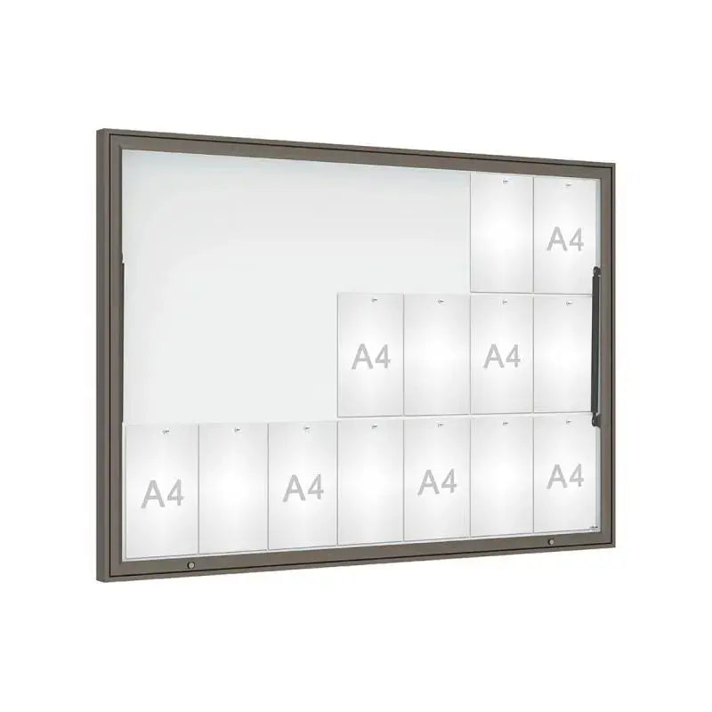 Vitrine Classique levante murale ou sur poteaux