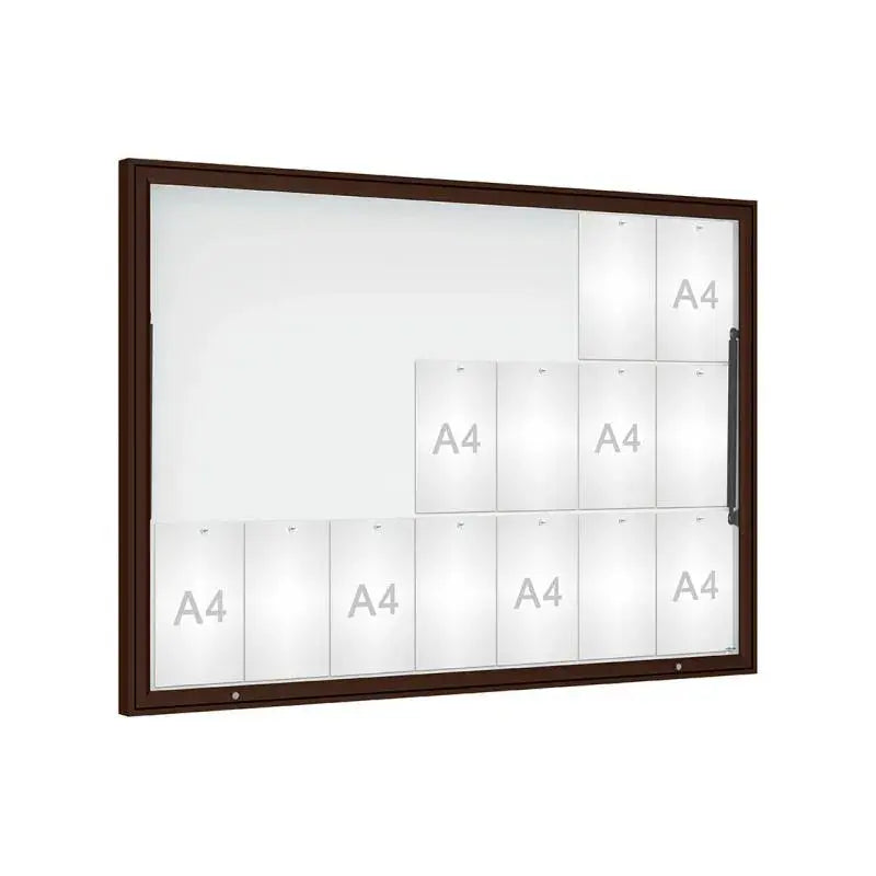 Vitrine Classique levante murale ou sur poteaux