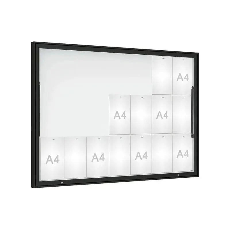 Vitrine Classique levante murale ou sur poteaux