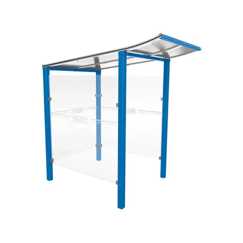 Abri caisse Modulo avec vitrages latéraux Procity
