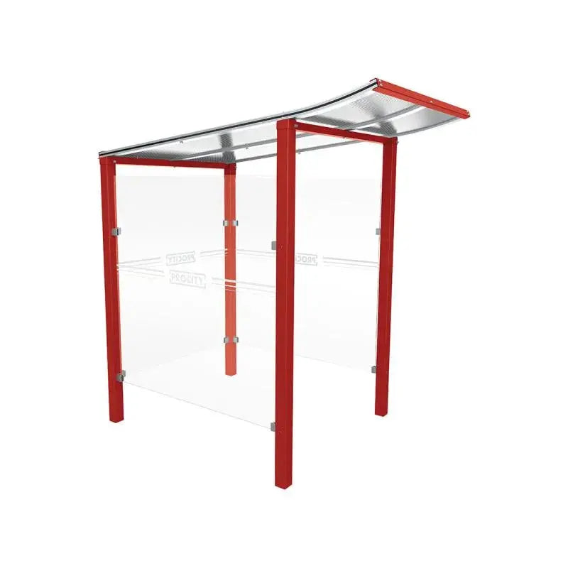 Abri caisse Modulo avec vitrages latéraux Procity